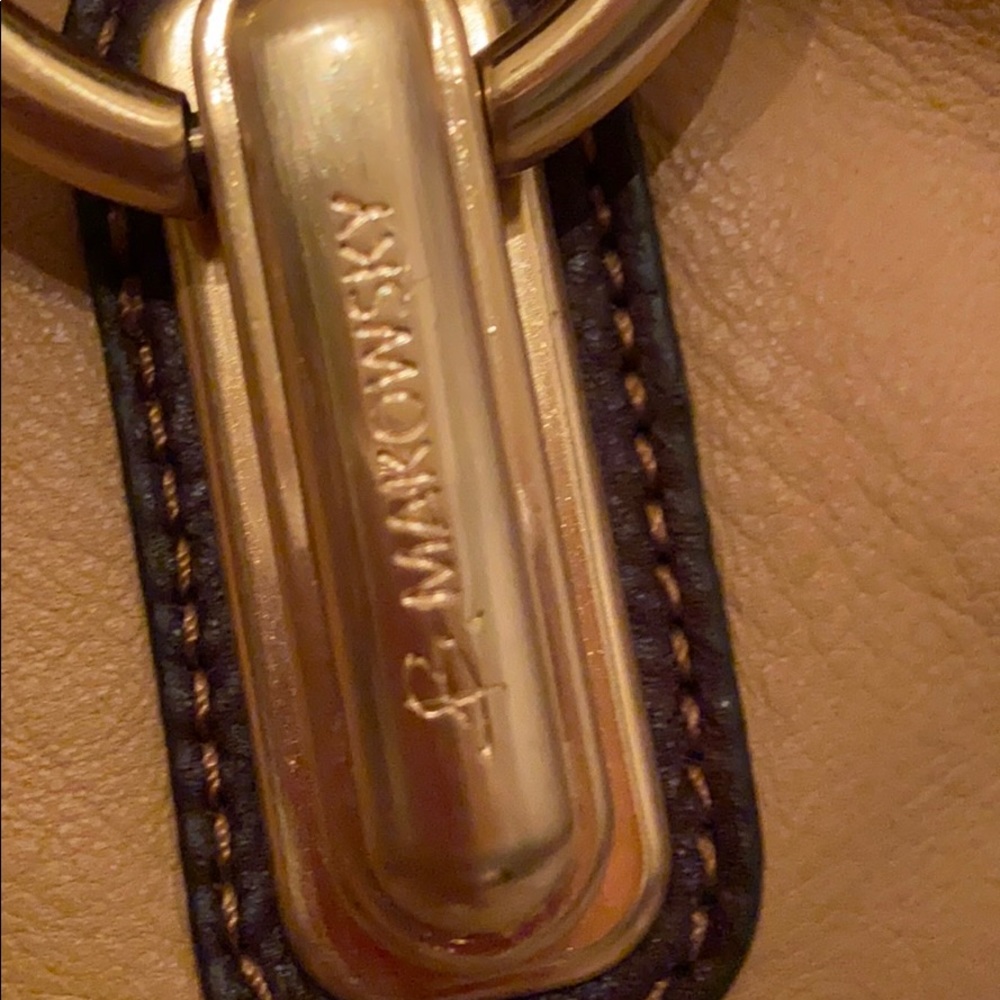 B Makowsky leather handbag - Picture 3 of 3